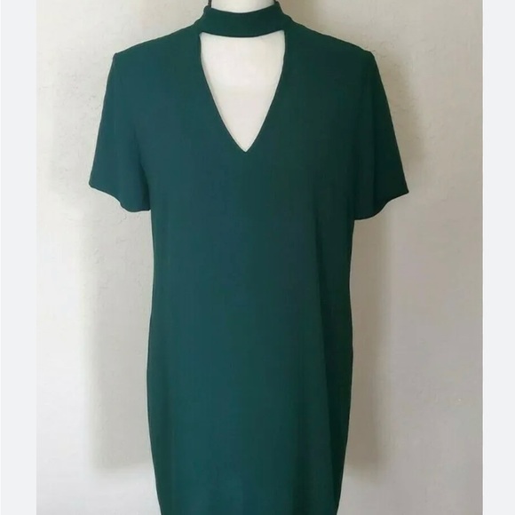 Robe Midi Zara Verte à Côtes - Taille S, Neuf Sans étiquettes